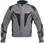  Férfi motoros kabát W-TEC Brandon fekete-szürke-narancssárga 4XL (21023-4XL-2)