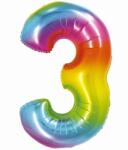 Godan Szivárvány színű, számos fólia lufi, 76 cm - 3 (CH-STC3) - jateknet