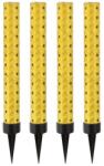 Godan Arany-fekete csillagos torta tűzijáték, 12 cm - 4 db (KH-FTZ4) - jateknet