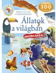 Napraforgó Könyvkiadó Atlas pentru copii cu autocolante (9789634457114) Carte de colorat