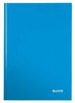 Leitz "WOW" beírókönyv A4, vonalas, lakkfényű kék (E46251036) (46251036)