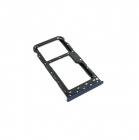 Huawei P Smart DualSim sim és memóriakártya tartó tálca, kék (gyári)