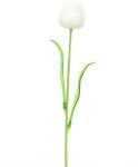 EUROPALMS Kristály tulipán művirág fehér 61cm 12x 12x (82600204)