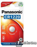 Panasonic Elem (CR1220, 3V, lítium gombelem) 1db / csomag (CR1220EL-1B)