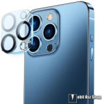 Baseus APPLE iPhone 14 Pro, iPhone 14 Pro Max, BASEUS kameralencse üvegfólia, 2db, 9H, 0, 3mm, Átlátszó (SGQK000802)