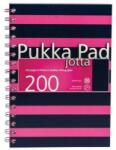 Pukka Pad Jotta Pad Navy Pink A4 200 oldalas vonalas spirálfüzet (A15579681)