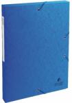 Exacompta A4 2, 5cm kék prespán karton gumisbox (P2070-0186) - tintasziget