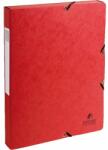 Exacompta A4 2, 5cm piros prespán karton gumisbox (P2070-0188) - tintasziget