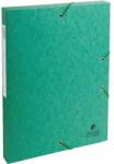 Exacompta A4 2, 5cm zöld prespán karton gumisbox (P2070-0187) - tintasziget