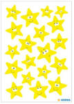 Herma Dekormatrica Herma világító sárga csillagok (3714)