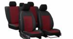  AUDI 100 Univerzális Üléshuzat Pelle Eco bőr bordó fekete színben (2840900)