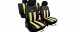 Daewoo Espero Univerzális Üléshuzat GT prémium Alcantara és Eco bőr kombináció bézs fekete színben (2953720)