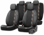  Renault Twingo OTOM univerzális üléshuzat szett HORIZON 1805 FEKETE NARANCS 3-ZIP PRÉMIUM (3931583)
