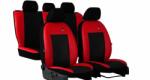 Seat Cordoba (I, II, III) Univerzális Üléshuzat Road Eco bőr piros fekete színben (6849226)