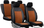 Hyundai Pony Univerzális Üléshuzat Exclusive Alcantara hasított bőr barna színben (6791506)
