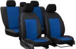 Skoda Rapid (I, II) Univerzális Üléshuzat Pelle Eco bőr kék fekete színben (3929707)