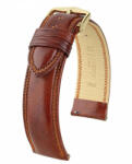 Hirsch Ascot Aranybarna óraszíj - 19mm / L -120/80mm
