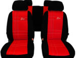 Daewoo Lanos Univerzális Üléshuzat S-type Eco bőr piros színben (2279932)
