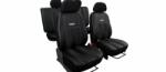  OPEL Corsa (A, B, C) Univerzális Üléshuzat GT prémium Alcantara és Eco bőr kombináció fekete színben (9206022)