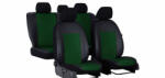 Daewoo Lanos Univerzális Üléshuzat Unico Eco bőr és Alcantara kombináció zöld színben (3226412)