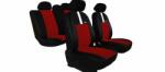  OPEL Corsa (A, B, C) Univerzális Üléshuzat GT8 prémium Alcantara és Eco bőr kombináció piros fekete színben (8107422)