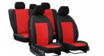 Hyundai Pony Univerzális Üléshuzat Pelle Eco bőr piros fekete színben (5034677)