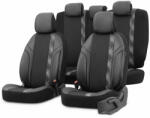  Citroen C1 OTOM univerzális üléshuzat szett HORIZON 1808 FEKETE SZÜRKE 3-ZIP PRÉMIUM (3381473)