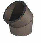 Brilon u - szigetelt légtechnikai könyök 125; 45°-os