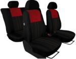  FIAT Albea (I, II) Univerzális Üléshuzat Tuning Due velúr szövet és kárpit kombináció fekete és bordó színben (8913902)