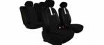 Honda City (IV, V) Univerzális Üléshuzat GT8 prémium Alcantara és Eco bőr kombináció fekete fehér színben (4402838)