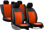 Mitsubishi Colt (V, VI) Univerzális Üléshuzat Exclusive Alcantara hasított bőr tégla vörös színben (7784732)