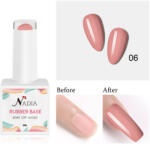 NADIA Color Rubber Base gel - Színezett alapzselé 8ml - 06 (193018-06)