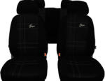 Honda City (IV, V) Univerzális Üléshuzat S-type Eco bőr fekete színben (7358378)