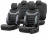 Mitsubishi Lancer OTOM univerzális üléshuzat szett INDIVIDUAL 203 FEKETE/KÉK 3-ZIP PRÉMIUM (1405115)