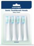 Concept Rezerve pentru periuțe de dinți, ZK0001 - Concept Sonic Toothbrush Heads Daily Clean 4 buc