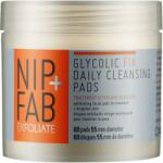 Nip + Fab Discuri cu efect exfoliant pentru față - NIP + FAB Glycolic Fix Daily Cleansing Pads 60 buc