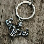 Giftspot Breloc din Metal - Culturist