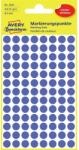 Avery Etikett címke, O8mm, visszaszedhető, 104 címke/ív, 4 ív/doboz, Avery indigó kék (AV3591) - upgrade-pc