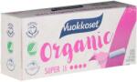 Vuokkoset Tampoane organice fără aplicator, 16 bucăți - Vuokkoset Organic Super Tampons 16 buc