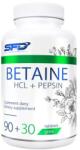 SFD Suplement diety Chlorowodorek Betainy + Pepsyna - SFD Nutrition Betaine HCL + Pepsin 120 buc