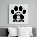 printfashion Dog Lover - Vászonkép - Fehér (14086856)