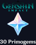 miHoYo Genshin Impact - 30 Primogems (Digitális kulcs - PC)