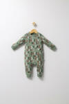 BabyJem Salopeta pentru bebelusi de iarna forest, tongs baby, baietei (culoare: verde, marime: 0-3 luni) - bekid - 99,65 RON