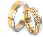 Heratis Forever Jegygyűrű gyémántokkal 0, 960 ct, szélessége 5, 8 mm STOBR078