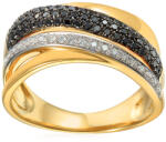 Heratis Forever Briliáns gyűrű fekete gyémántokkal Dubai kollekció IZBR836