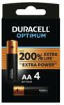  Elem Duracell AA Optimum 4db (51115)