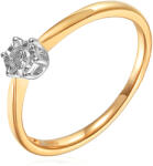 Heratis Forever Arany gyémánt gyűrű 0, 090 ct Illusion IZBR711