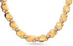 Heratis Forever Stampato arany nyaklánc, mattírozott IZ20568