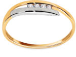 Heratis Forever Arany gyémánt gyűrű Gyémánt vonal, 9K CSBR13HR