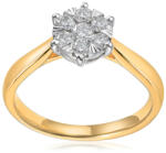 Heratis Forever Csillogó Mallee gyémántgyűrű, 14 karátos IZBR898